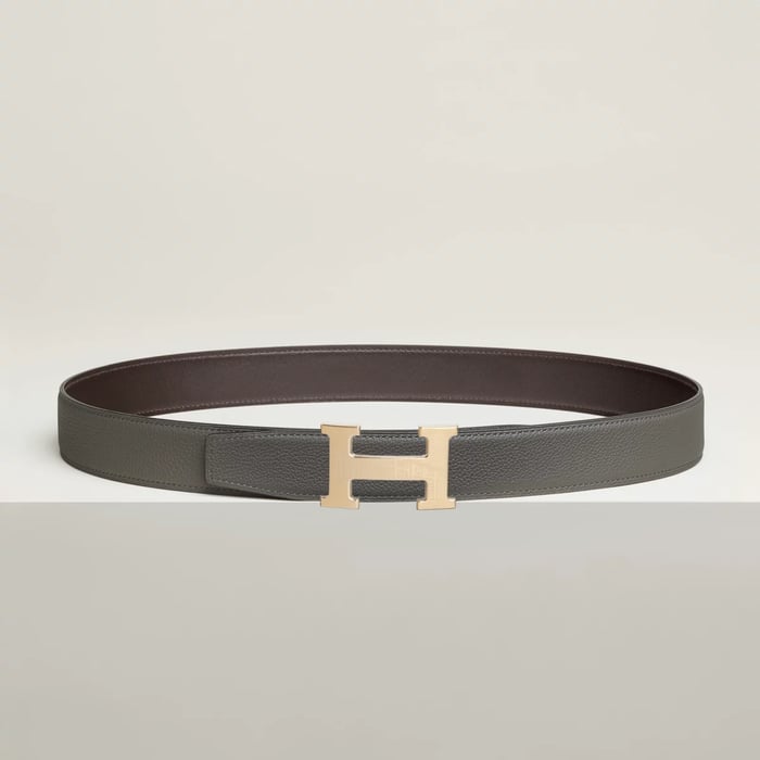 5382 Faubourg Belt Buckle & Reversible Leather Strap 32 MM