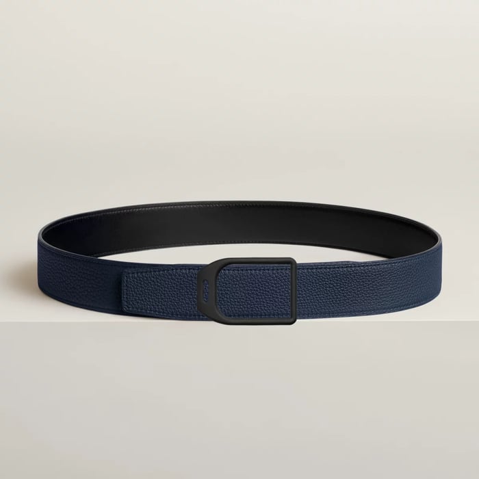 Jockey Belt Buckle & Reversible Leather Strap 38 MM