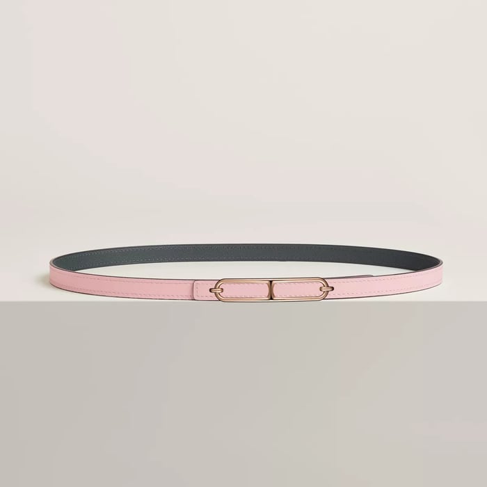 Roulis belt buckle & Reversible leather strap 13 mm