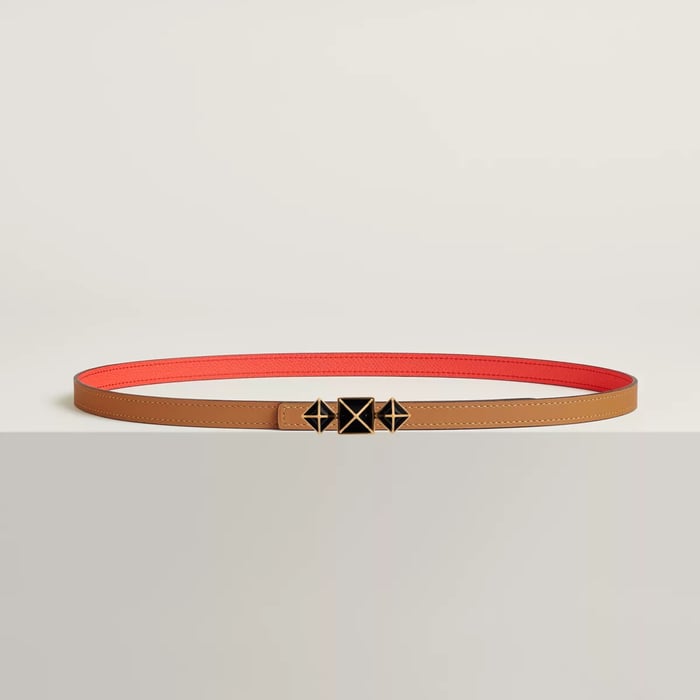 1925 belt buckle & Reversible leather strap 13 mm