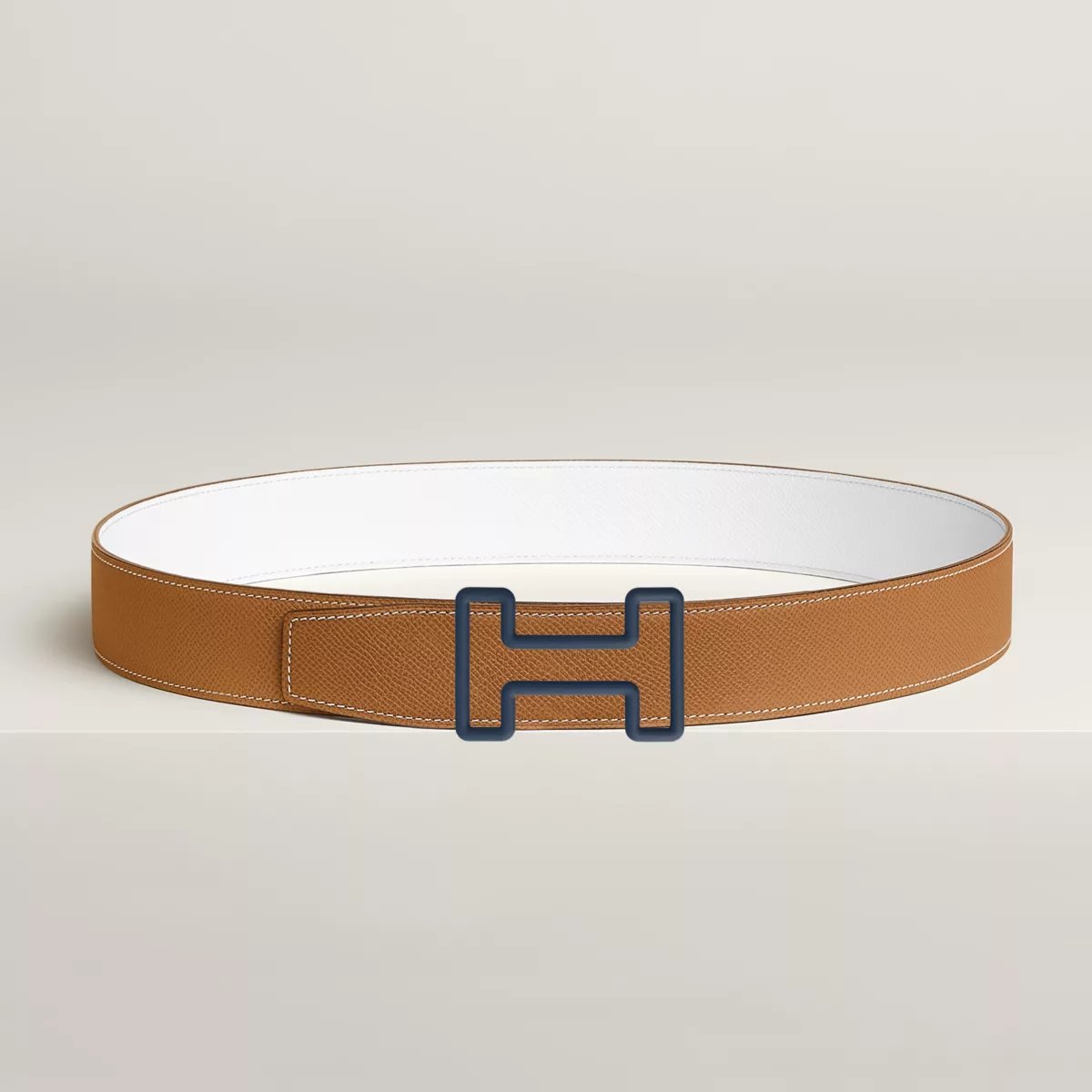 Tonight Color belt buckle & Reversible leather strap 38 mm