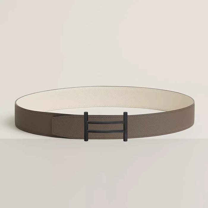 Rider Belt Buckle & Reversible Leather Strap 38 MM