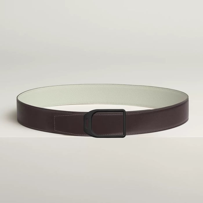 Jockey Belt Buckle & Reversible Leather Strap 38 MM