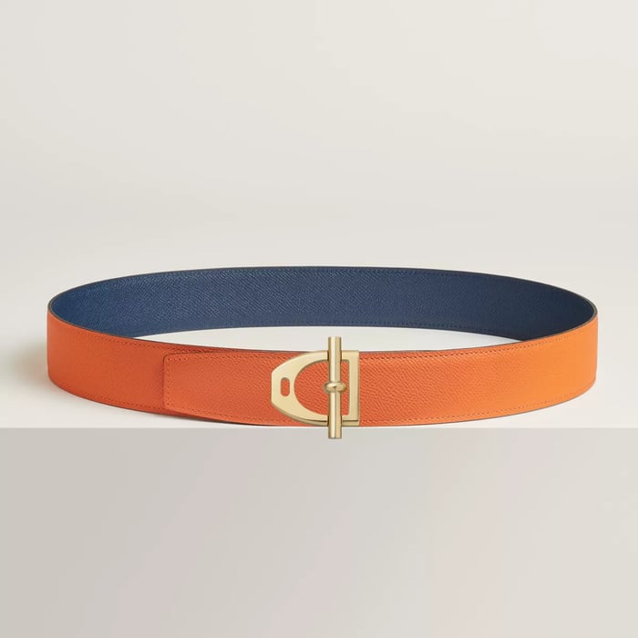 Neo Etrier Belt Buckle & Reversible Leather Strap 38 MM