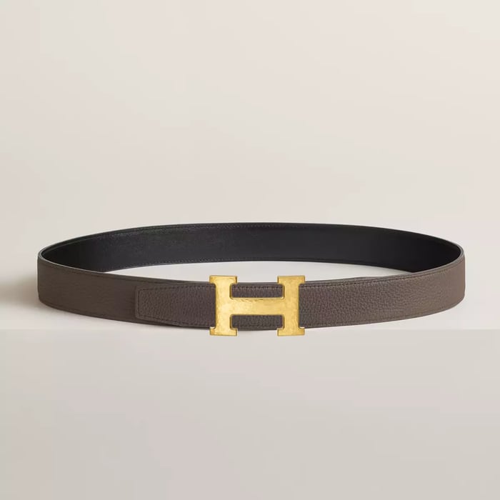 ベルトバックル 《h》 マルトレ & レザーベルト（キット） 32
