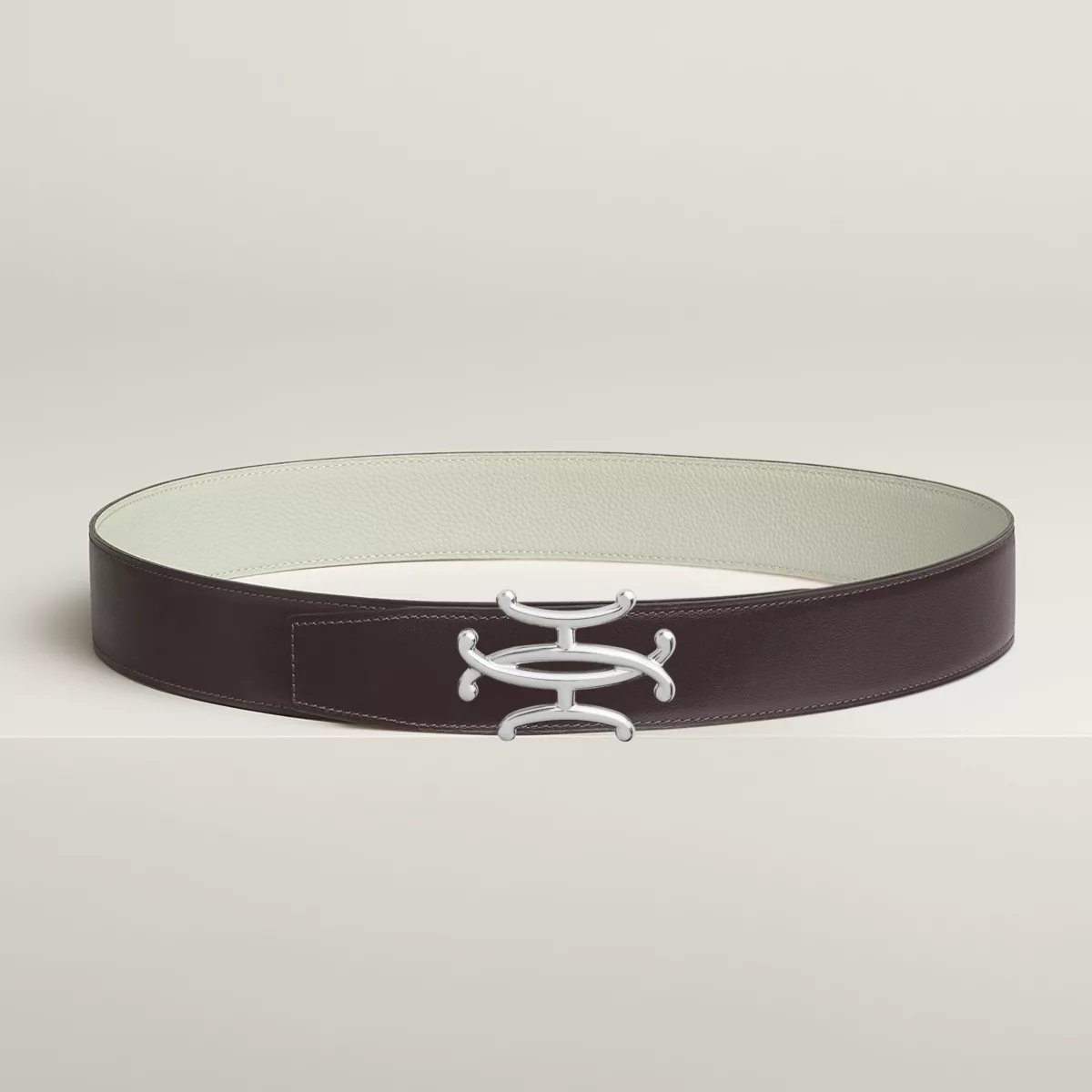Neo Lift belt buckle & Reversible leather strap 38 mm