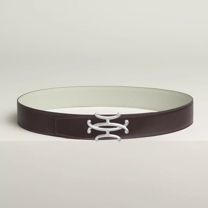Neo Lift Belt Buckle & Reversible Leather Strap 38 MM