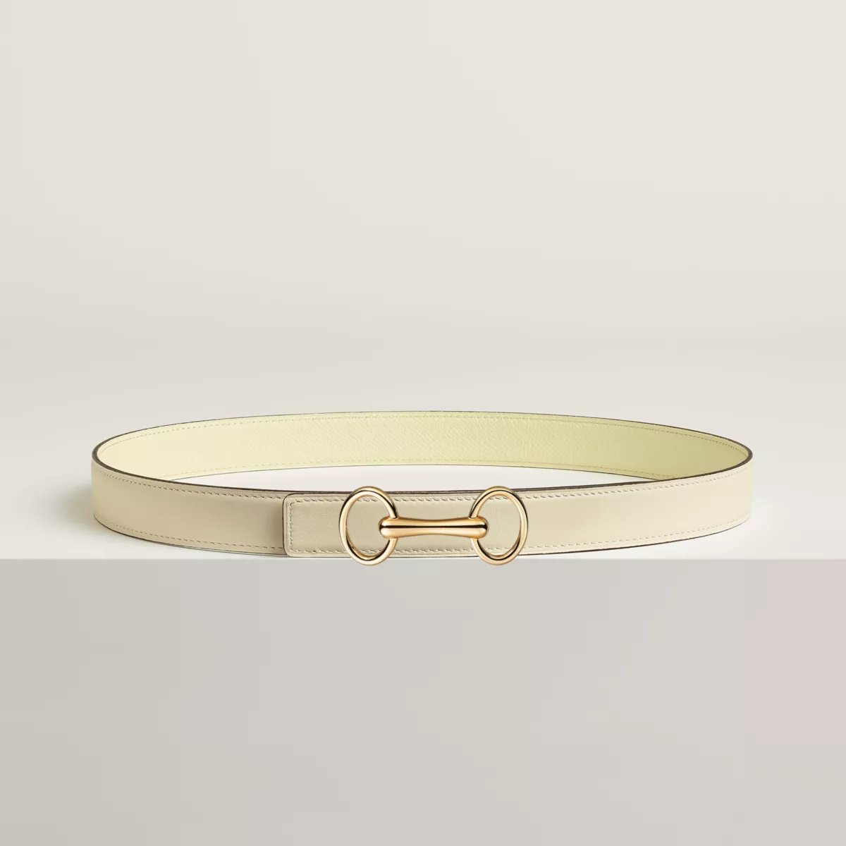 Heritage belt buckle & Reversible leather strap 24 mm