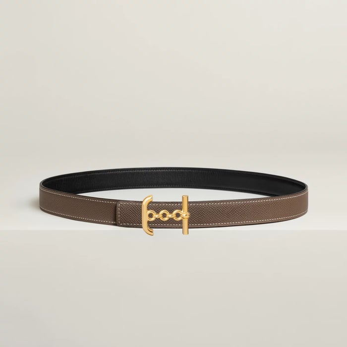 Ancre Marin Belt Buckle & Reversible Leather Strap 24 MM
