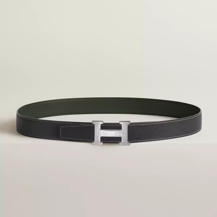 5382 Faubourg Belt Buckle & Reversible Leather Strap 32 MM