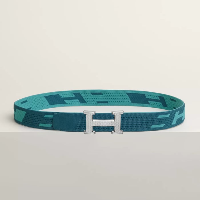 ベルトバックル 《hギヨシェ》 & ニットベルト 《スプリント》 32 MM
