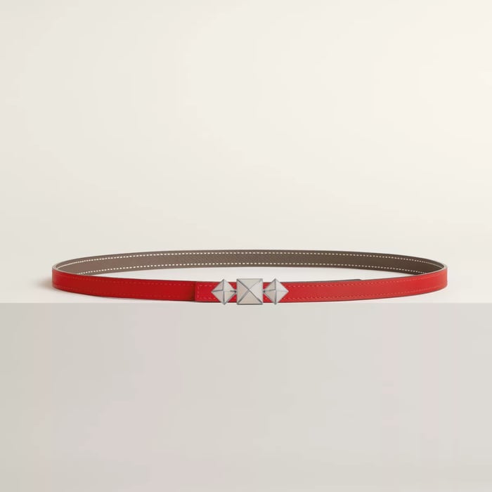 1925 belt buckle & Reversible leather strap 13 mm