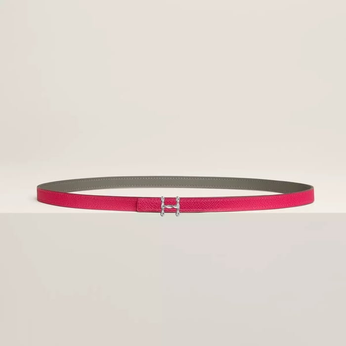 H Torsade Belt Buckle & Reversible Leather Strap 13 MM