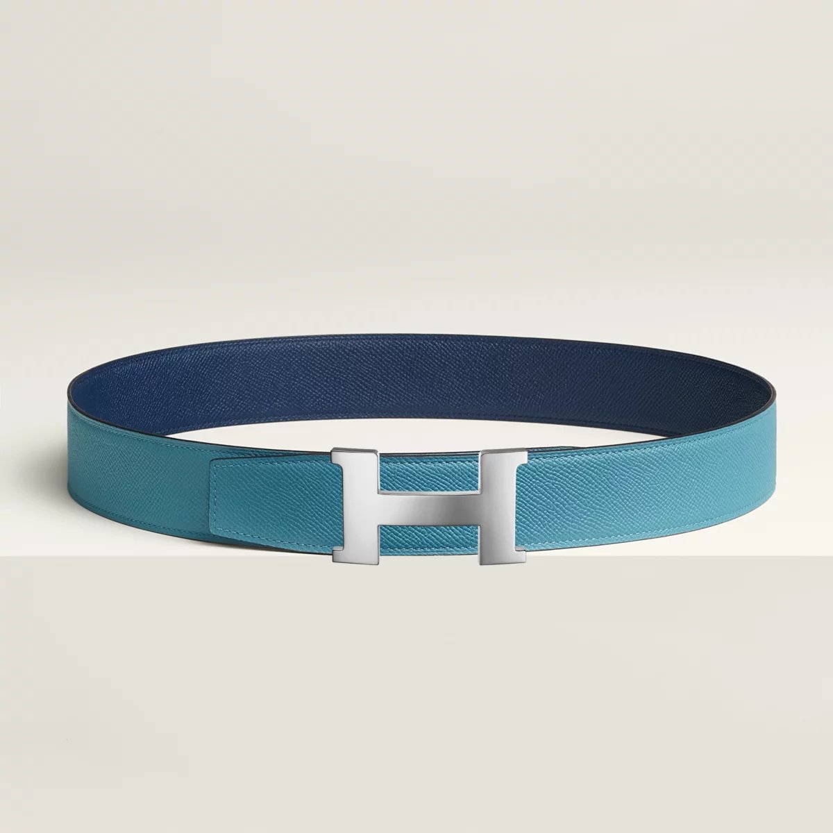 Constance belt buckle & Reversible leather strap 38 mm