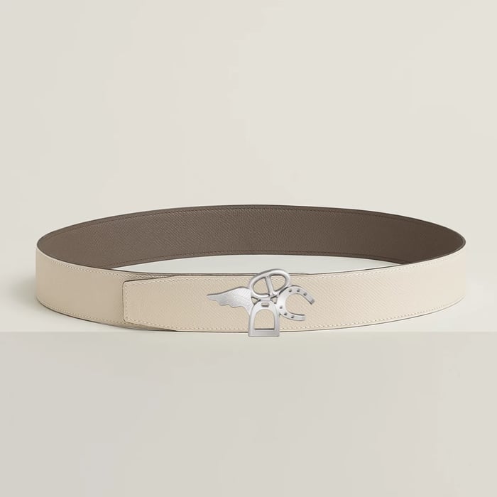 Good Luck Belt Buckle & Reversible Leather Strap 38 MM