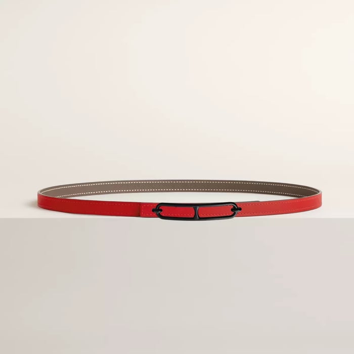 Boucle De Ceinture Roulis & Cuir De Ceinture Réversible 13 MM