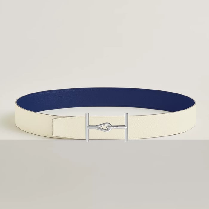 Jumbo Belt Buckle & Reversible Leather Strap 38 MM