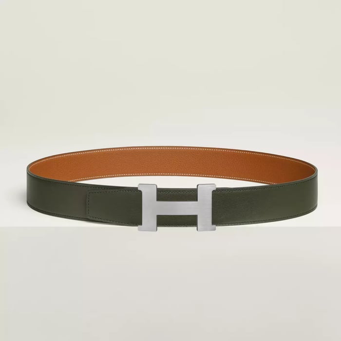 Constance Belt Buckle & Reversible Leather Strap 38 MM