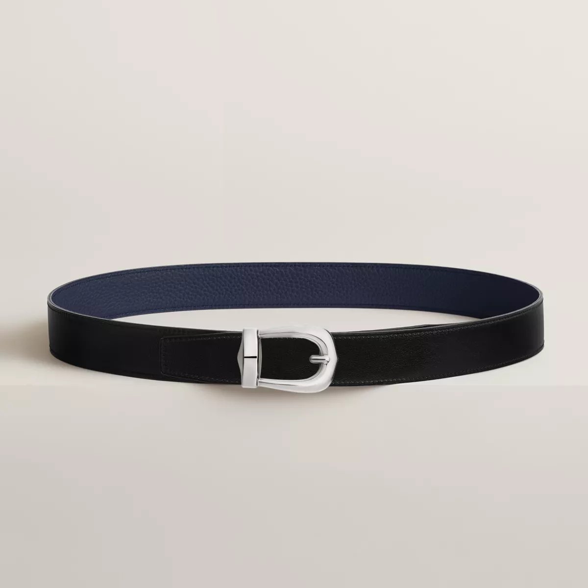Boucle de ceinture Bride d'Apparat & Cuir de ceinture réversible 32 mm