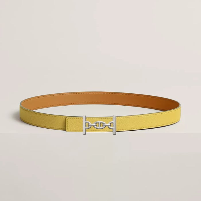 Lagune Belt Buckle & Reversible Leather Strap 24 MM