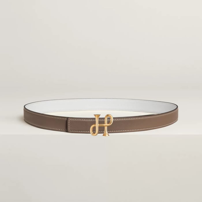 Cor Baroque belt buckle & Reversible leather strap 24 mm