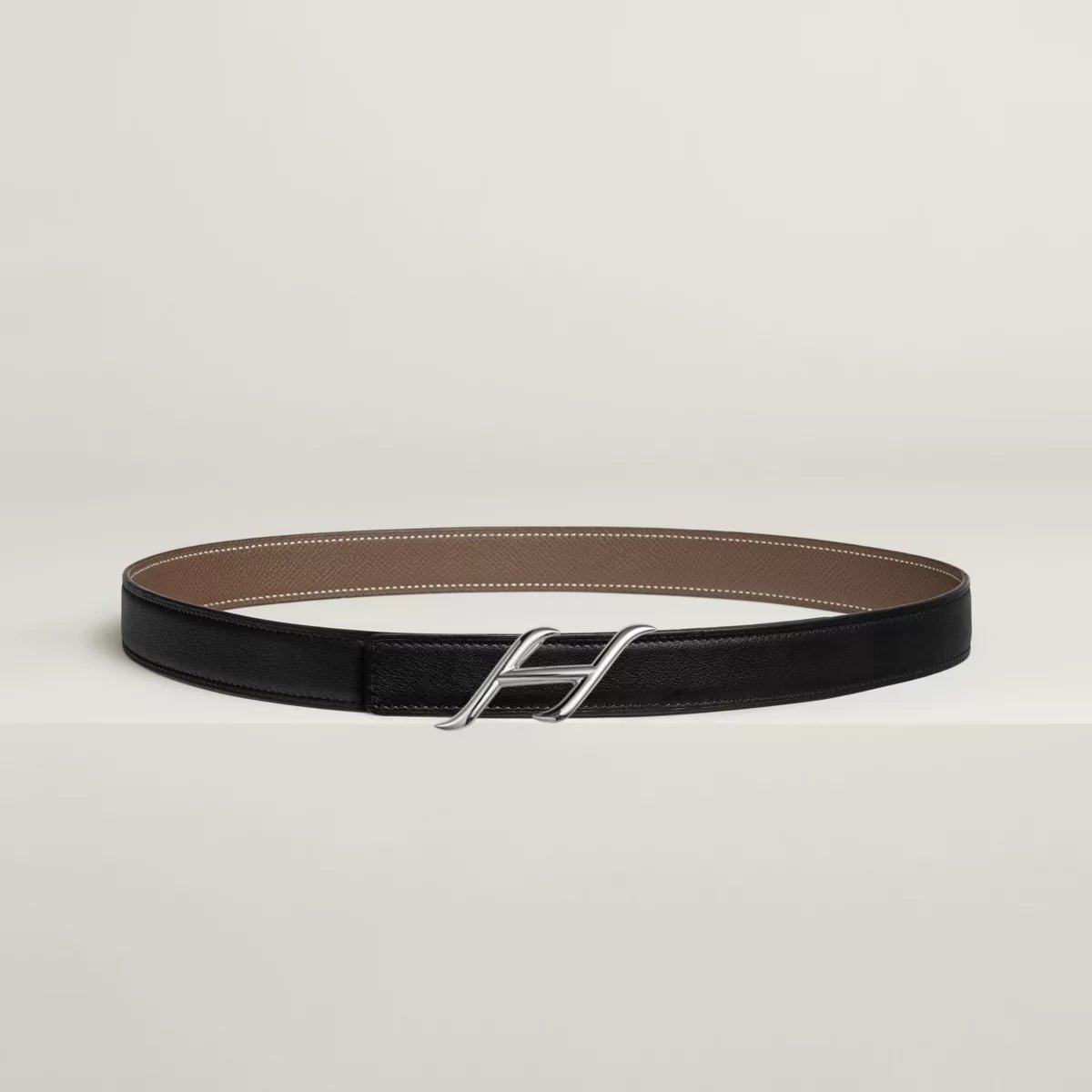 HDN belt buckle & Reversible leather strap 24 mm