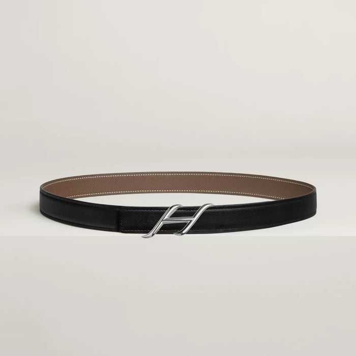 Hdn Belt Buckle & Reversible Leather Strap 24 MM