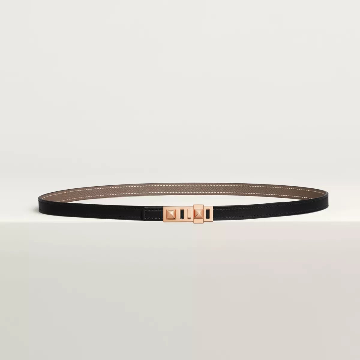 Boucle de ceinture Collier de Chien & Cuir de ceinture réversible 13 mm