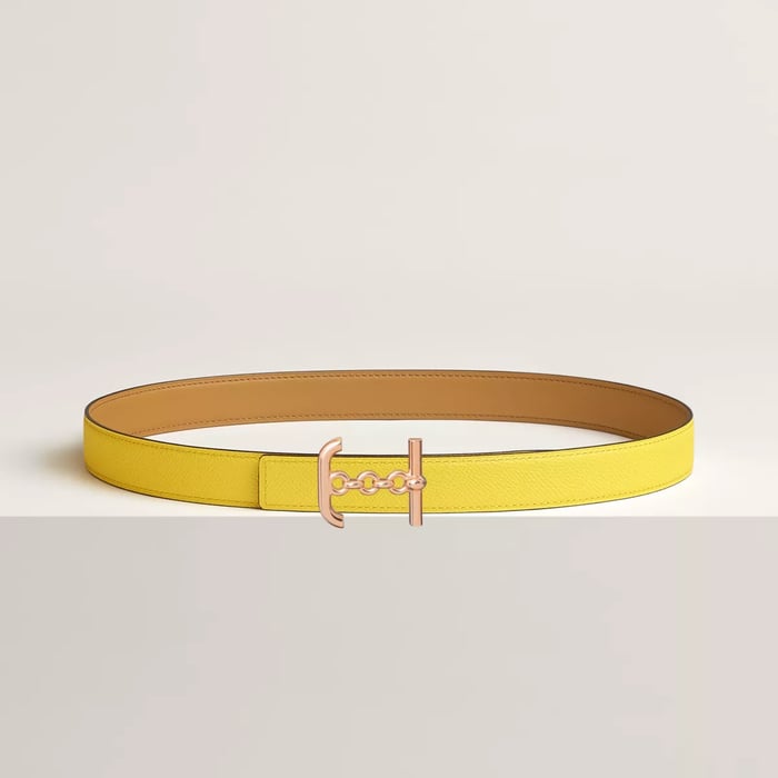 Ancre Marin Belt Buckle & Reversible Leather Strap 24 MM