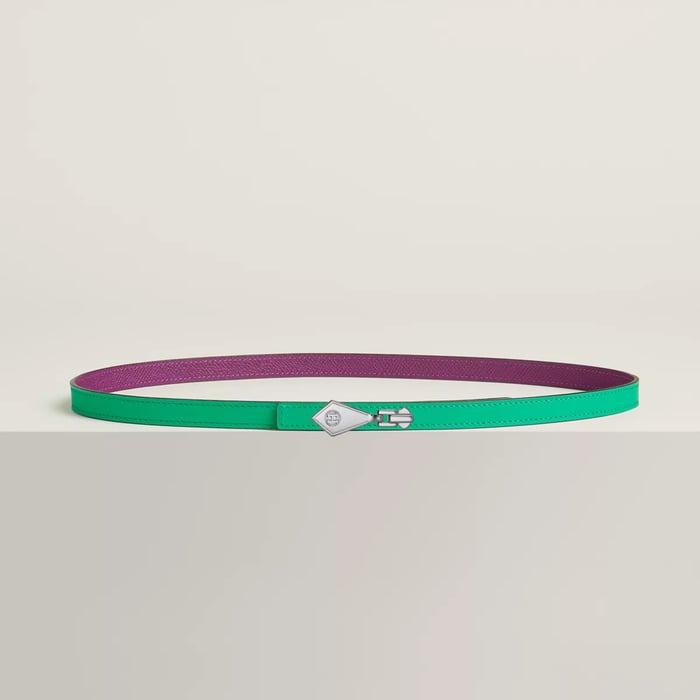 Fermetout belt buckle & Reversible leather strap 13 mm