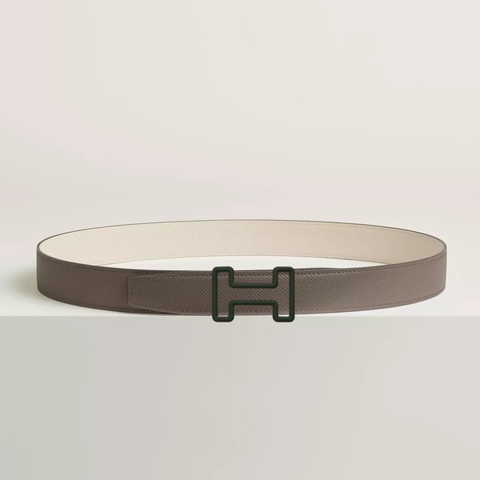 Tonight Color belt buckle & Reversible leather strap 32 mm