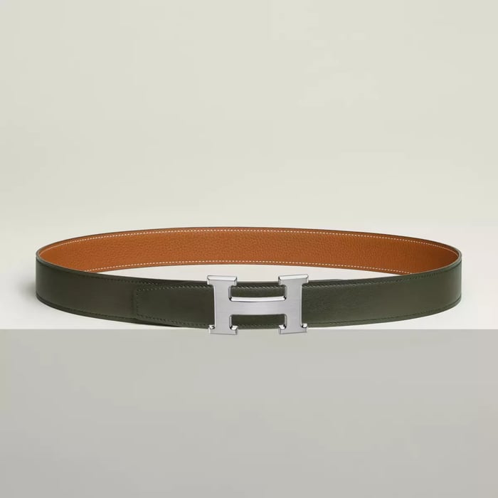ベルトバックル 《h》 & レザーベルト（キット） 32