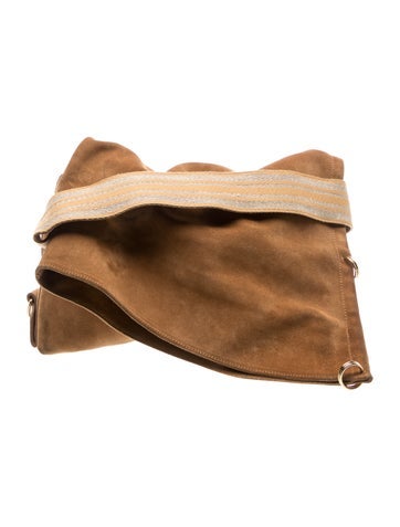 Suede Crossbody Bag Vintage