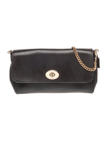 Coach Saffiano Leather Shoulder Bag