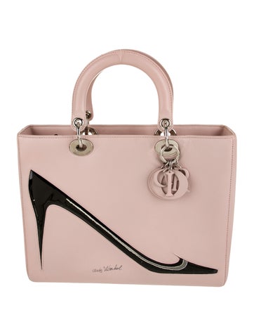 Dior Leather Lady Dior Large
