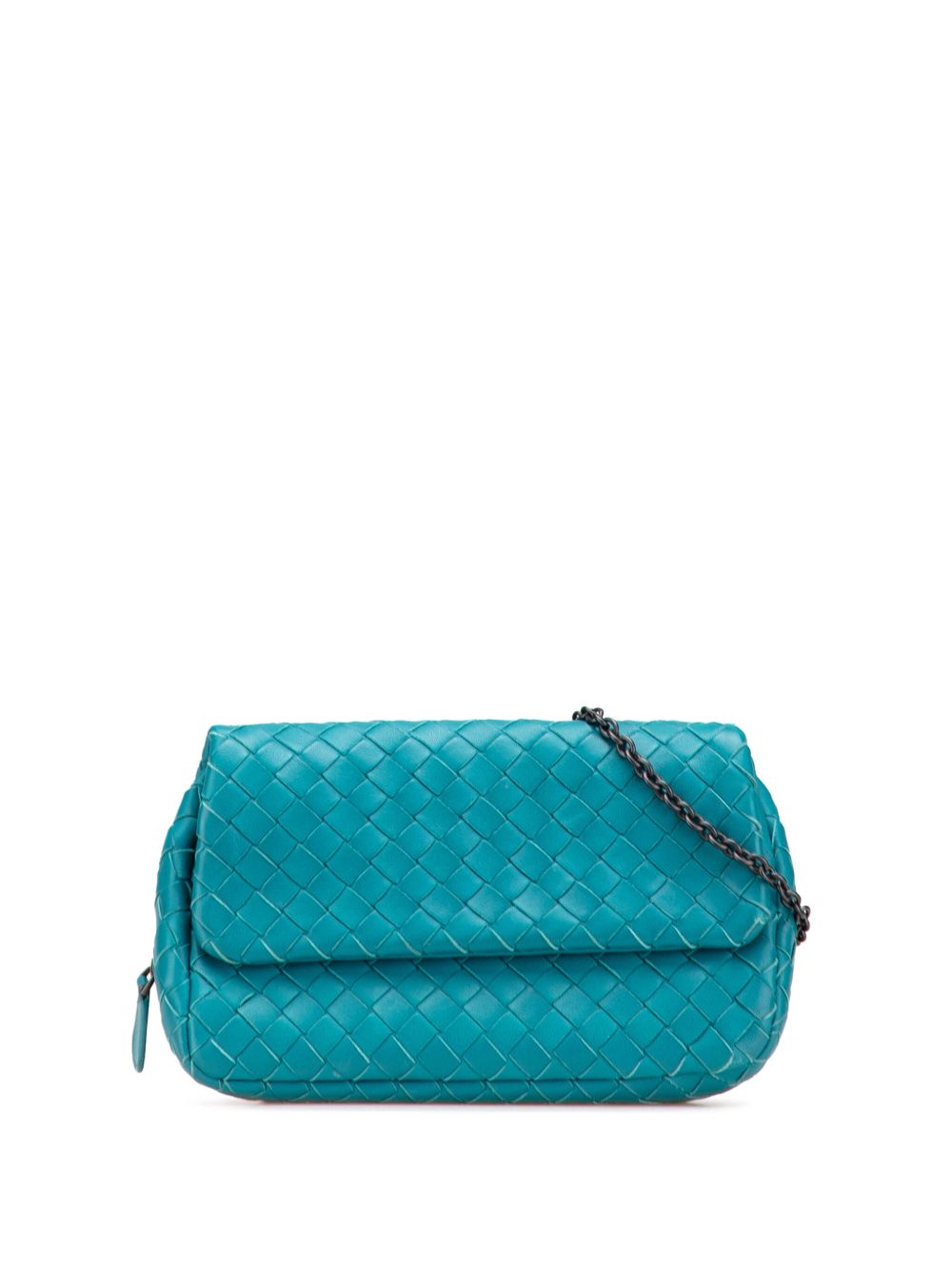 2012-2025 Mini Nappa Intrecciato Expandable Chain crossbody bag