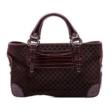 Calf Leather Macadam Suede Boogie Handbag