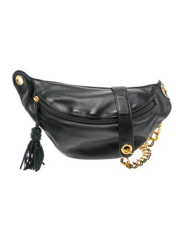 Bottega Veneta Leather Shoulder Bag Vintage