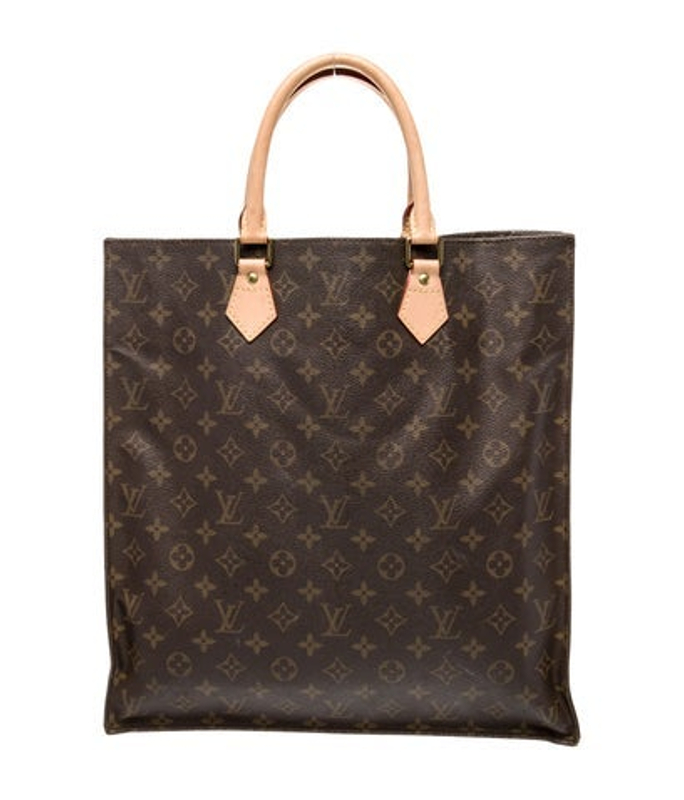 Louis Vuitton Vuitton Lv Monogram Sac Plat Vintage