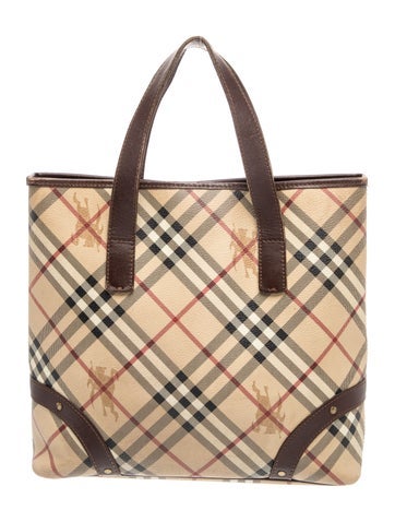 Haymarket Check Tote Vintage