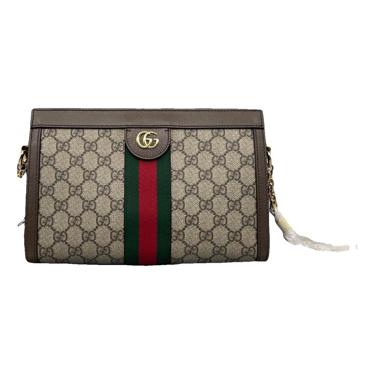 Ophidia Chain leather handbag