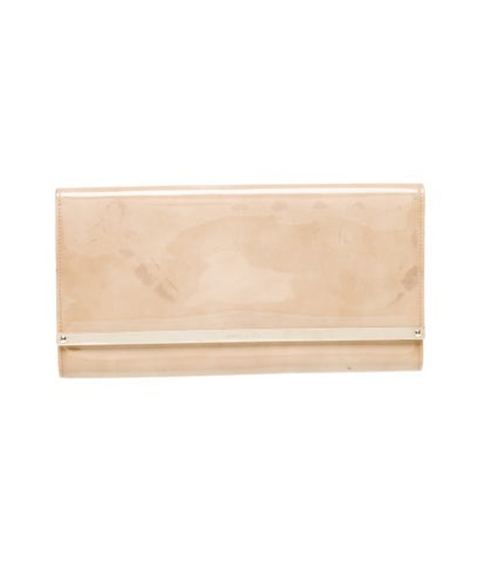 Jimmy Choo Choo Patent Leather Clutch