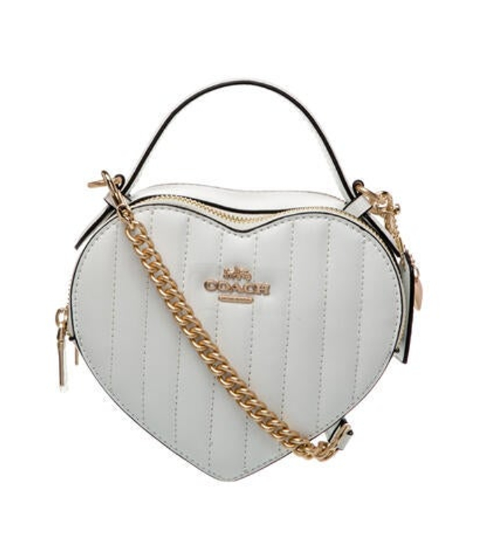 Coach Leather Heart