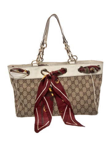 GG Canvas Positano Medium