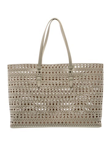 Alaia Leather Tote