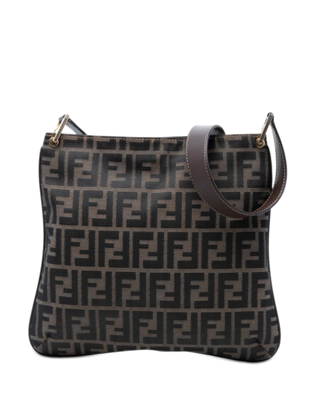 20th Century Zucca Coated Canvas shoulder bag