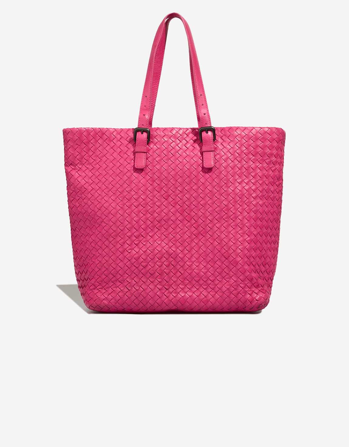 Bottega Veneta 
		Shoulder Bag Large Lamb Fuchsia    