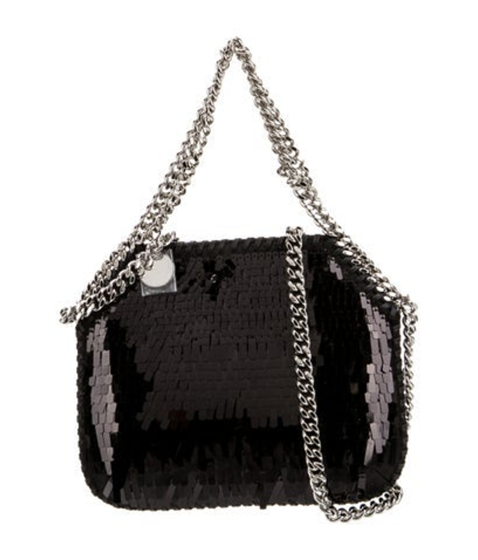 Stella McCartney Mccartney Sequins Top Handle Bag