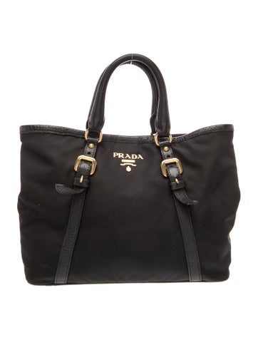 Tessuto Nylon Top Handle Bag