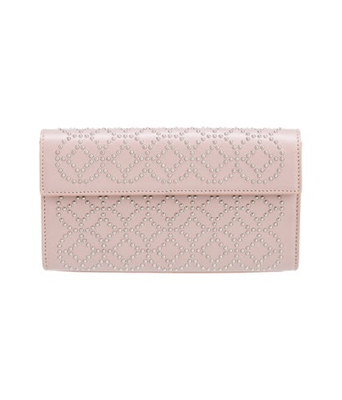 Alaia Leather Clutch